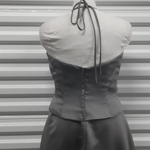 Alfred Angelo Halter Cocktail Dress Size 8 - Picture 4 of 7